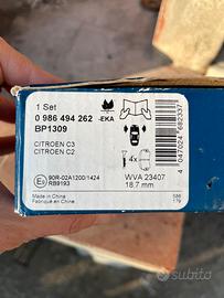 Pastiglie freno Bosch per Citroen C2 e C3