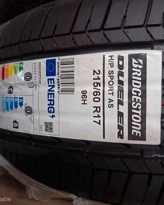 215 65 R17 Bridgestone HP sport Dueler AS  M+S