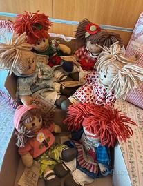 6 Bambole pezza NUOVE