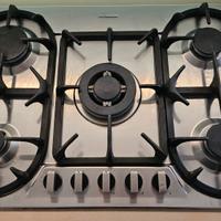 Piano cottura cm 70  La Germania inox ghisa