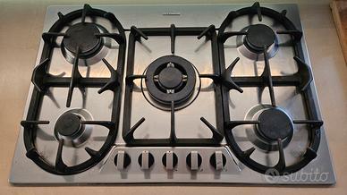 Piano cottura cm 70  La Germania inox ghisa