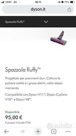 Spazzola Fluffy Dyson