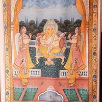 Arte Indiana pittura su cotone