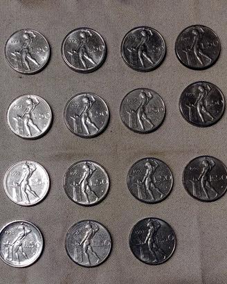 Moneta micro 50 lire 1993