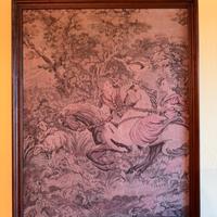 Quadro arazzo incorniciato