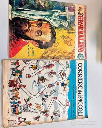 Riviste "il Giornalino" e "il corriere dei piccoli