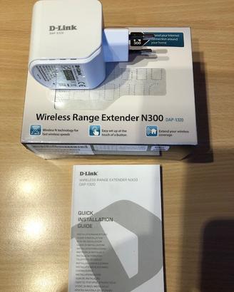 Wireless Range DLink Extender N300