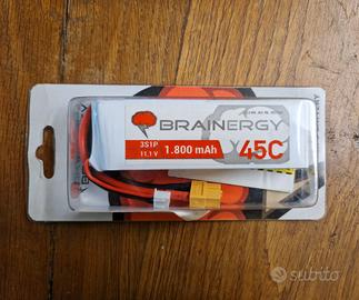 Batteria LiPo Brainergy 3S,  1800 mAh 45C