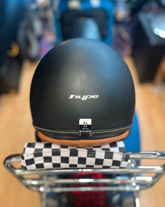 Casco jet stile vintage