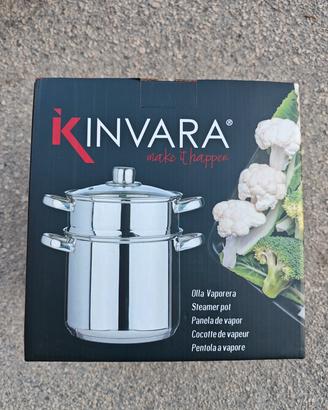Pentola a Vapore KINVARA in Acciaio Inox

