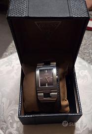 Orologio GUESS rettangolare + cinturino a polsino