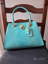 Borsa Guess Stephi Croco Girlfriend Satchel