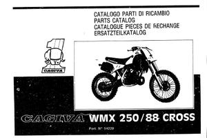 Manuale Officina e Parti di ricambio Cagiva wmx