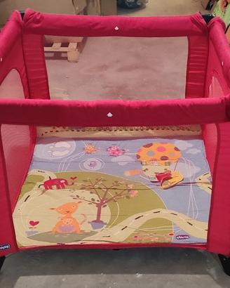 Passeggino, box, lettino, fasciatoio e altro