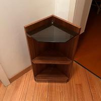 Pensile angolare in legno