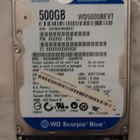 HD sata wd 500gb