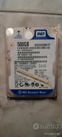 HD sata wd 500gb