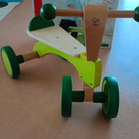 bici 4 ruote per bambino in legno