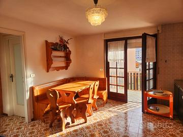 Val d'Ayas, Ampio monolocale, balcone e giardino
