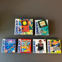 Lotto Nintendo Game Boy + Giochi Originali complet