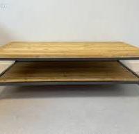 Tavolo basso stile industriale Gallieni