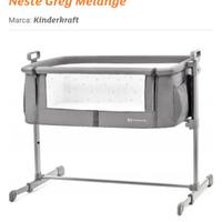 Kinderktaft Lettino co-sleeping neste grey melange