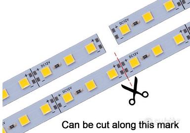 Luci led strisce professionali