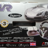 Volante e pedali da giocoTVR sagaris nuovo