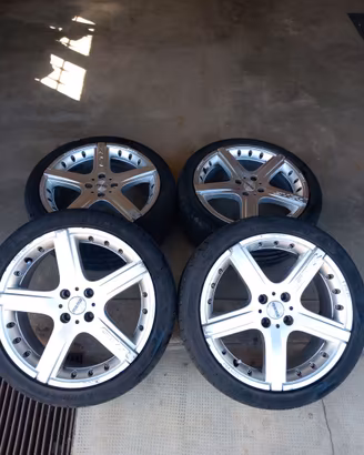 4 cerchi lega momo 17"