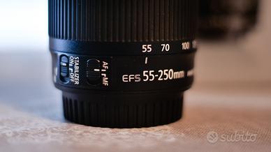 Canon EFS 55-250mm f/4-5.6 IS STM
