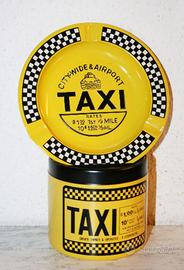 Posacenere Vintage Anni 80 New York Taxi Cab