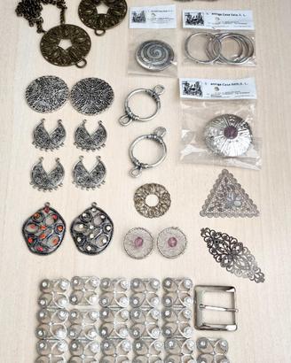 Kit bigiotteria metallo Stile Boho /Tribal  Fusion