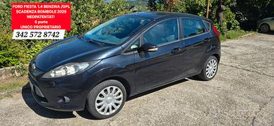 Ford fiesta 1.4 GPL  5 PORTE UNICO PROPRIETARIO 