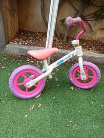 Bicicletta senza pedali 10" Little Pink Comet