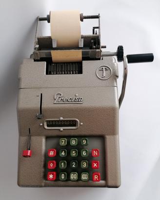 calcolatrice meccanica d'epoca  Precisa