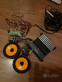 Casse hertz con Twitter per auto più amplificatori