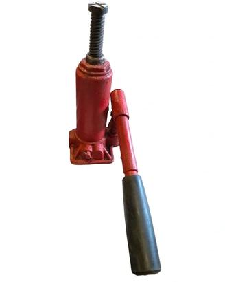 Cric meccanico verticale Jeep vintage