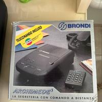 Segreteria telefonica vintage Brondi