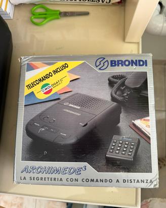 Segreteria telefonica vintage Brondi