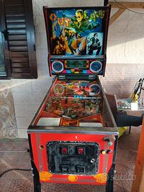 Rarità: Flipper Mr. Game "Out Law" (1987) – Comple