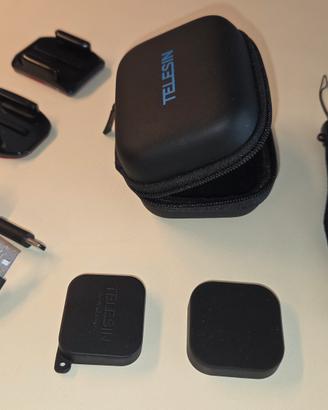 Kit accessori GoPro - Telesin custodia - USB-C
