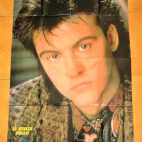 Poster "Paul Young e Eros Ramazzotti" anno 1986
