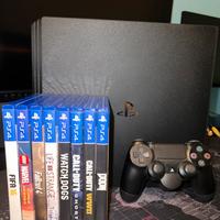 PS4 PRO 1 TB + GIOCHI + STRIKE PACK UFFICIALE SONY