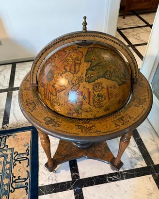 Mappamondo mobile bar