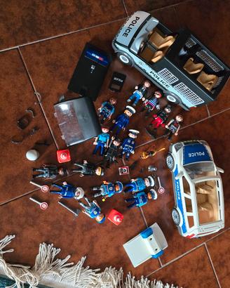 Lotto Playmobil Polizia 