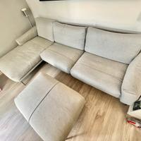 DIVANO 4 posti GRUPPO FOX LINK + PENISOLA E POUF