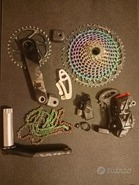 Gruppo Sram MTB XX1 eagle AXS PG E-TAP completo