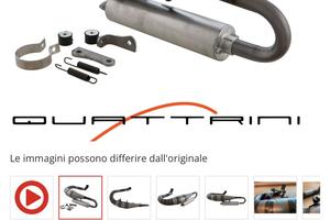 Marmitta racing per vespa px