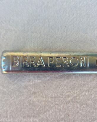 Apribottiglie vintage Birra Peroni in metallo
