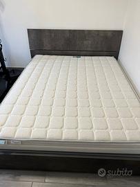 Letto contenitore matrimonali con materasso